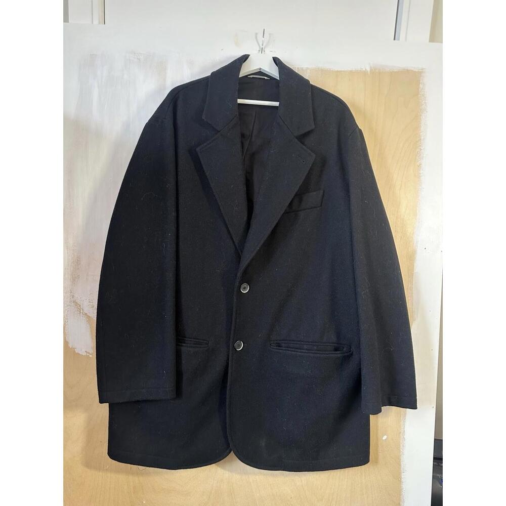 Barena Men’s Black Wool Jacket Size 54 / XXL